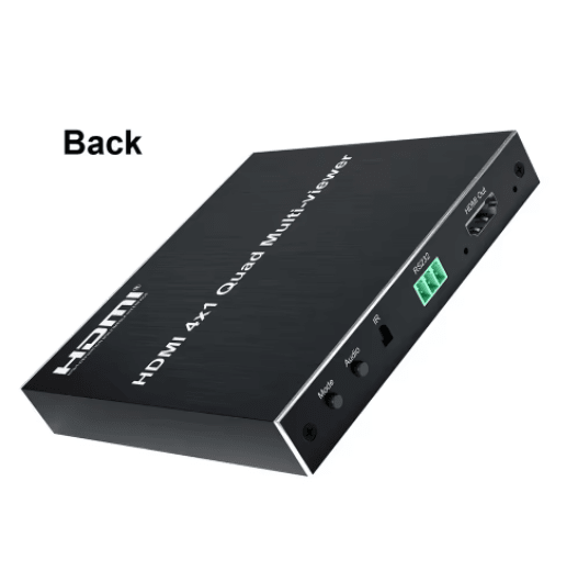 4k HDMI Quad, 1080P, 60Hz, de 4 canales pantalla dividida, interruptor HDMI 4x1, para cámara PS4, portátil, PC, Monitor de TV2