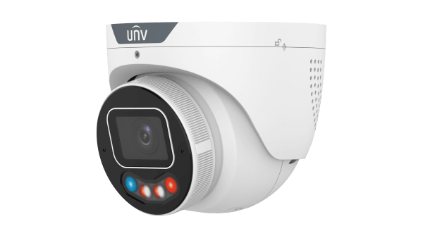 UNV Cámara IP POE Domo IPC3634SE-ADF28KMC-WP-I1 4MP 2.8mm Nocturna Color WISE ISP 40m IP67 MIC Alarm1