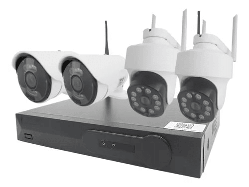 CAMARA BULLET WIFI 5MP MICROFONO PARLANTE METALICA IP674