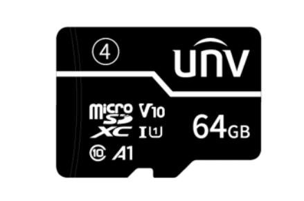 UNV Tarjeta TF-64G-T-C TF 64 GByte blanca Micro SD1