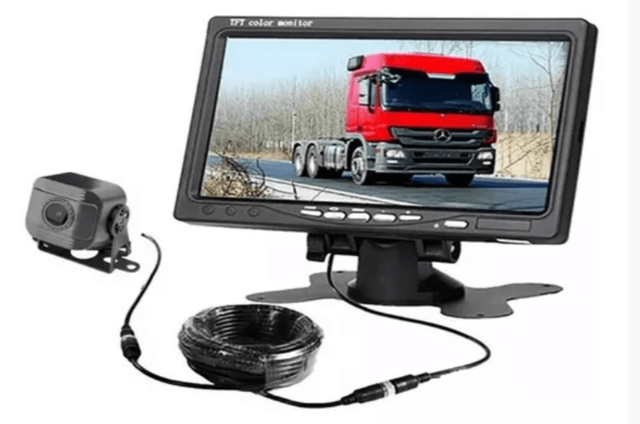 Kit Dvr 9v~36v Con Pantalla 7 PULGADAS Con 2 Camaras FHD IR Camion O Bus 1X15M 1X5M,Max 128gb2