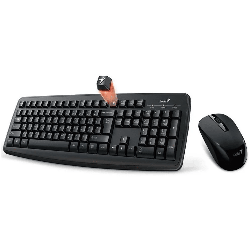 COMBO KIT SMART KM-8100 TECLADO Y MOUSE INALAMBRICO NEGRO1