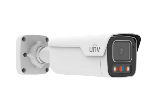 Cámara IP UNV bala IPC2B15SS-ADF28KMC-I1 Tri-Guard 5 MP doble luz prevención intrusión flujo persona1