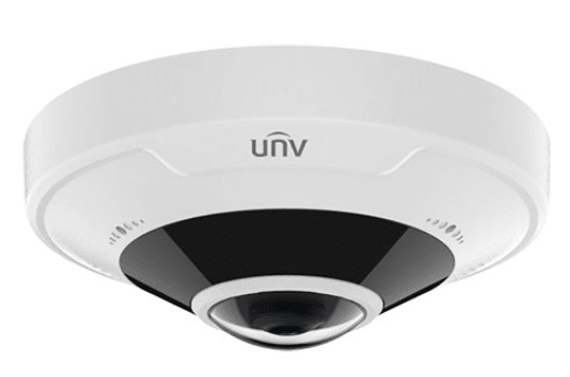 UNV Cámara IP ojo de pez IPC86CEB-AF18KC-I0 12MP Ultra HD IR IK10 IP67 POE1