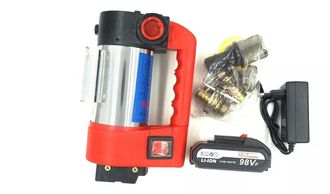 98VF Bomba De Transvasije Diesel o Aceite 1*bateria(Prohibido uso en gasolina)2