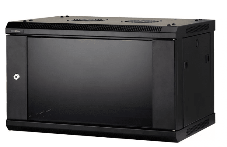 Gabinete 6U fijo a pared 530X400X3001