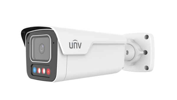 UNV Cámara IP POE Bala IPC2B14SE-ADF28KMC-WP-I1 4MP 2.8mm Nocturna Color WISE ISP 40m IP67 MIC Alarm1