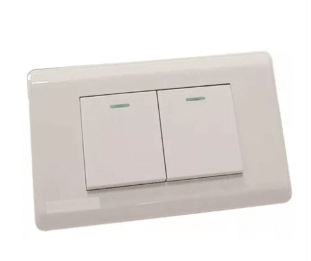 INTERRUPTOR DOBLE CON 1 CONTROL 16A 250V 9-321