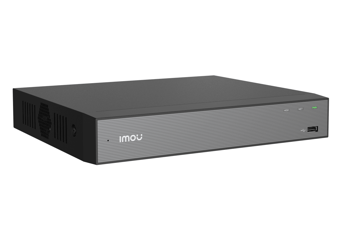 IMOU NVR POE NVR-N118-8P-8A0E H.265 18-Channel 8 POE 1 SATA hasta 16 TB Con MIC Parlante APP1
