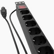 NEXXT NPD-21U8I16A PDU 8 TOMAS 1U 220V 16A CHILENO1