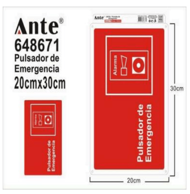 SENALETICA PULSADOR DE EMERGENCIA 20x30cm1