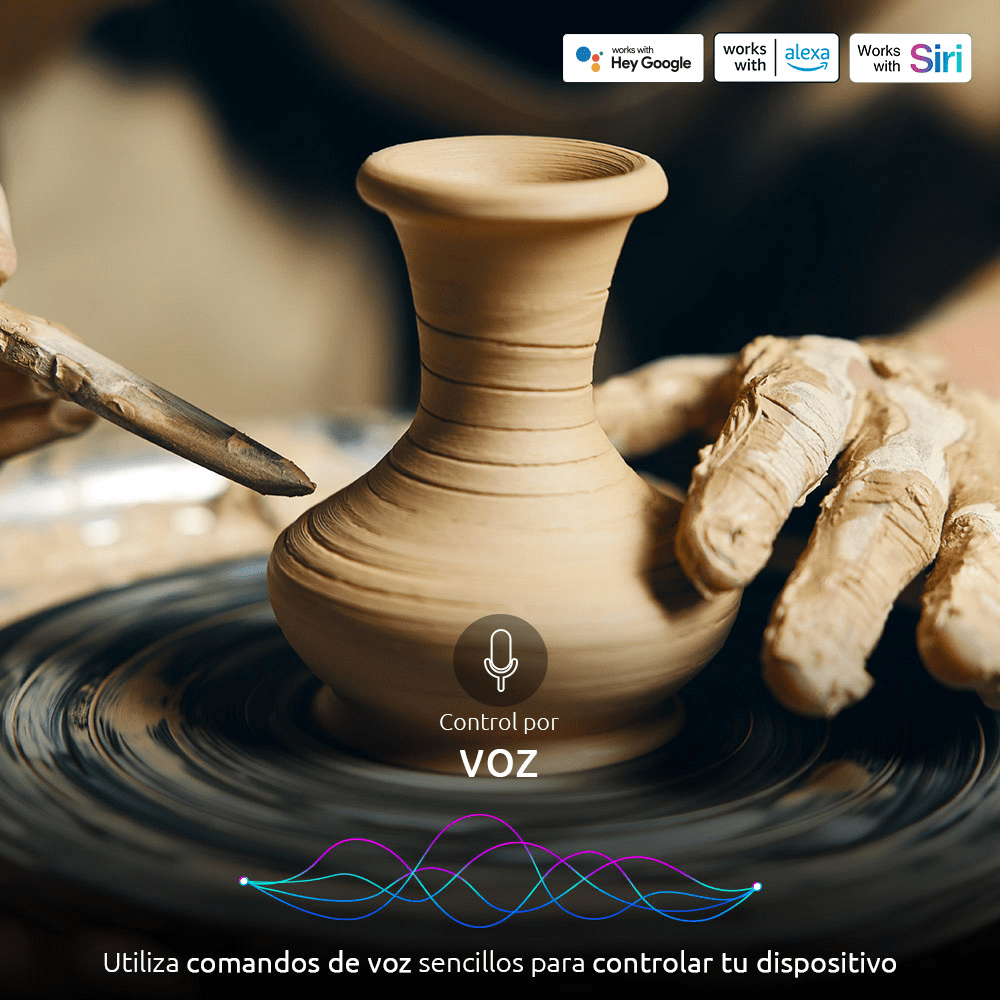 Bombilla LED inteligente Wi-Fi 220V - A19 - NHB-W1203