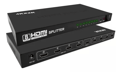 SPLITER HDMI 8 SALIDAS METAL 1 A 81