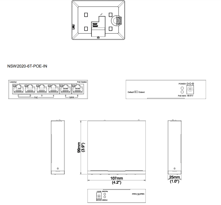 UNV VIDEO PORTERO KIT KIT-201S-372S WIFI5
