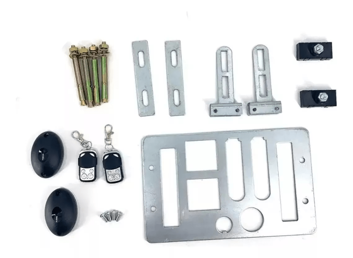 kit motor puerta 750w 1200kg + 3m Cremalleras 2 controles 1400r-m 12mt-min 26 N.m4