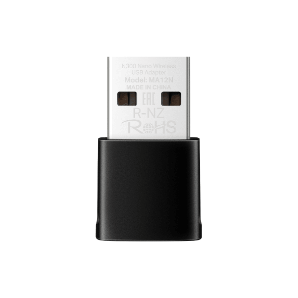Mercusys Adaptador WIFI USB MA12N N300 Nano1