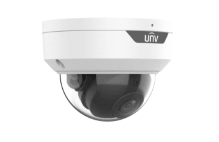 UNV Cámara IP POE Domo IPC324LE-ADF28K-H 4MP IR30m Micrófono IP67 IK102