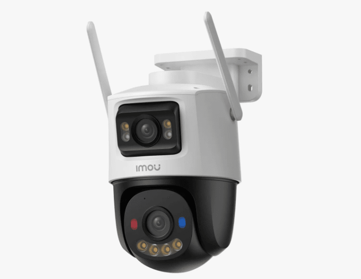 IMOU CAMARA PT CRUISER DUAL 3MP+3MP FULL COLOR AUDIO BIDIRECCIONAL AI Alarma Policia IPC-S7XEN-6M0WE2