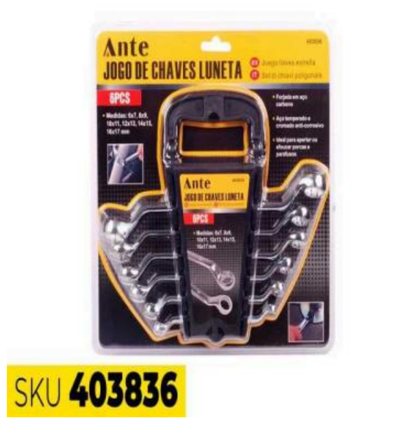 JUEGO DE LLAVES ESTRELLA 6PCS 56057874038361