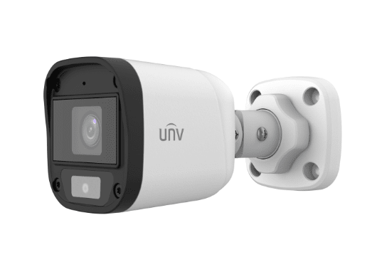 MES UNV Cámara Analog Bala UAC-B112-AF28-W 2MP ColorHunter Luz Blanco 20m Audio 2.8mm2