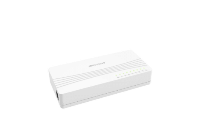 Hikvision SWITCH DE ESCRITORIO,8 PUERTOS,10-100Mbps,Con Transformador1