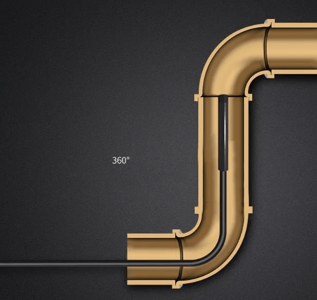 CAMARA ENDOSCOPICA IMPERMEABLE 5MT IP67 1080P WIFI APP recargable5