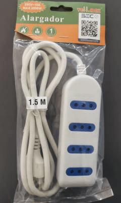 ALARGADOR BLANCO SEC 1.5MTS 5 TOMAS V-SOC-01341