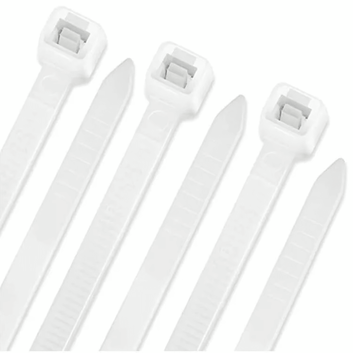 100pcs Bridas Amarra Cables Cremallera Resistentes 2.5X150MM1