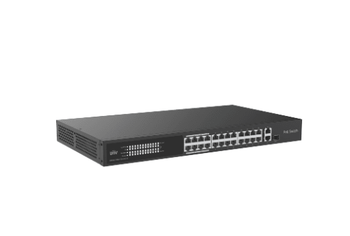 UNV Network Switch POENSW3000-24T1GT1GC-POE-IN 24 x 100Mbps POE +1 x Gigabit port (RJ45) + 1 x Gigab1