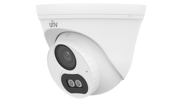 UNV Cámara IP POE Domo IPC3614LB-AF28K-DL2 MIC 4MP 2.8mm Dual light 2 30mt Turret1