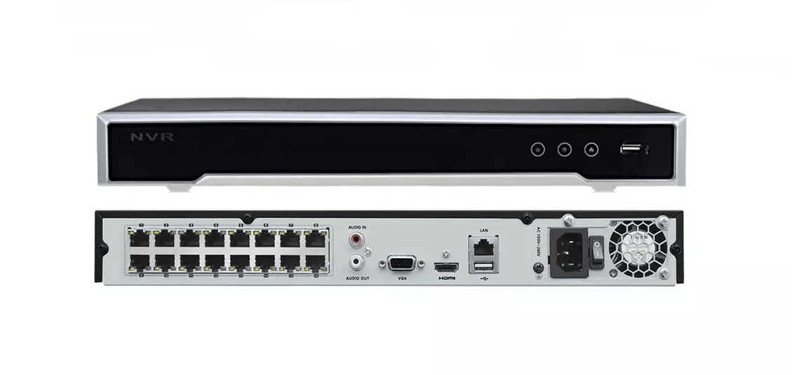NVR 16 Canales PoE 4K DS-7616NI-Q2-16P (D) Hikvision2
