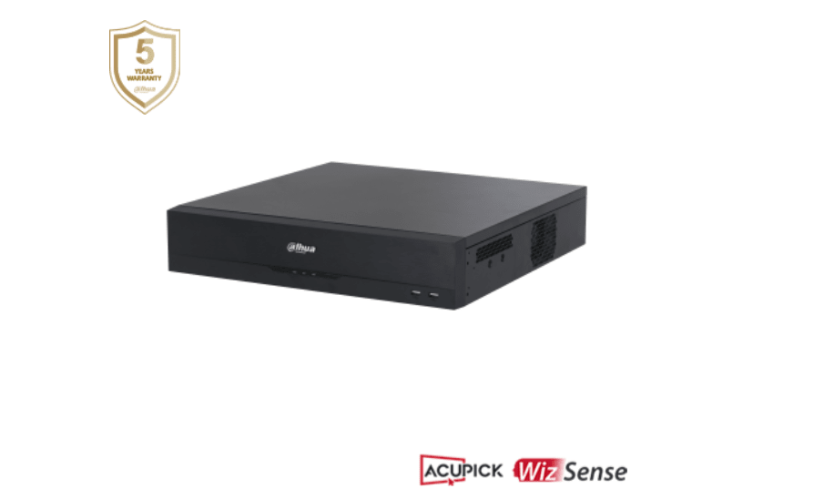 DHI-NVR5864-EI Dahua NVR Grabador de Vídeo 64 Canales 2U 8HDD WizSense1