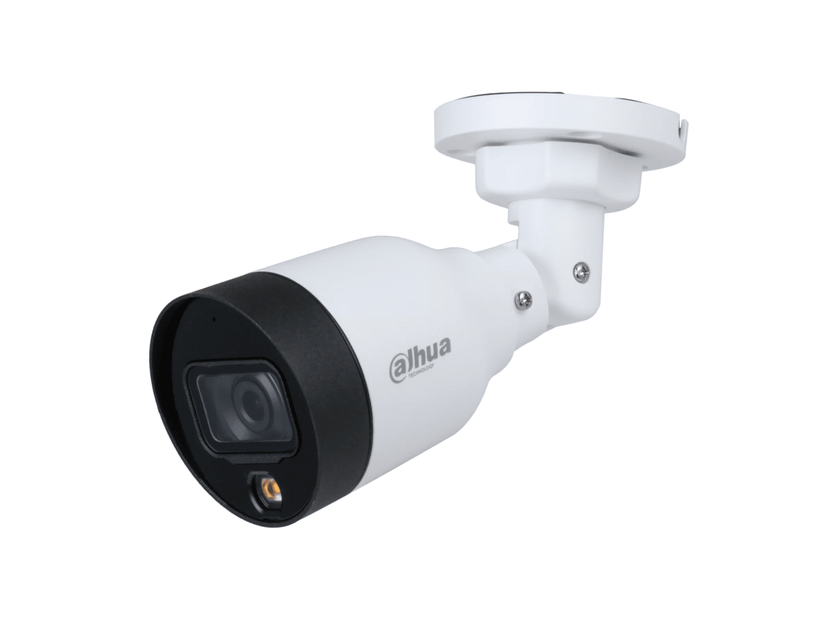 DH-IPC-HFW1239S1P-LED-0280B-S5-QH2. Cámara IP bullet 2MP Full color lente fijo 2.8mm LED 15M1