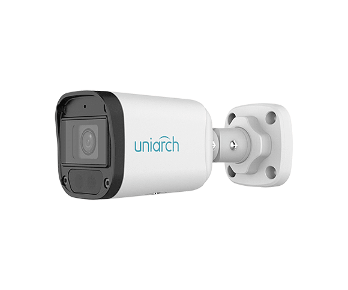 MES UNIARCH Cámara IP Bala IPC-B122-APF28 2.8mm PoE 2MP IR 30m Audio IP67 ONVIF1