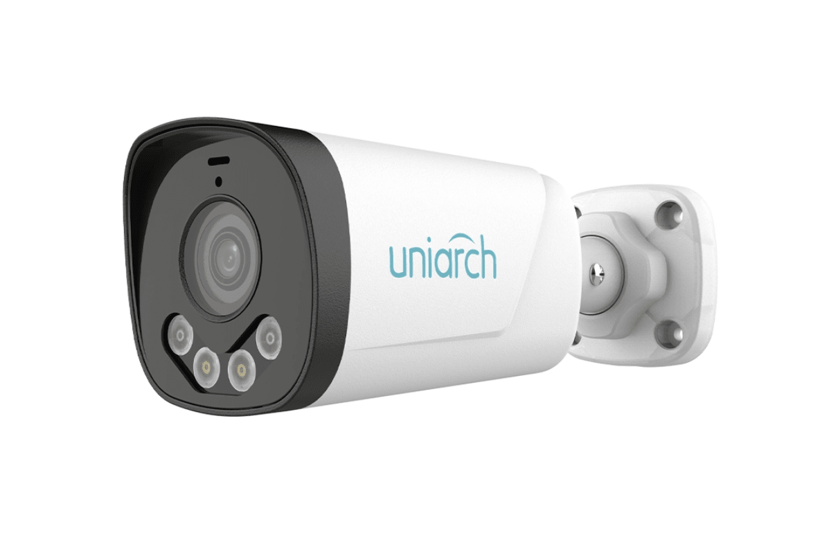 MES UNIARCH Cámara IP Bala IPC-B233-APF40W PoE 3MP Visión Nocturna Dual 30m Audio IP67 ONVIF1