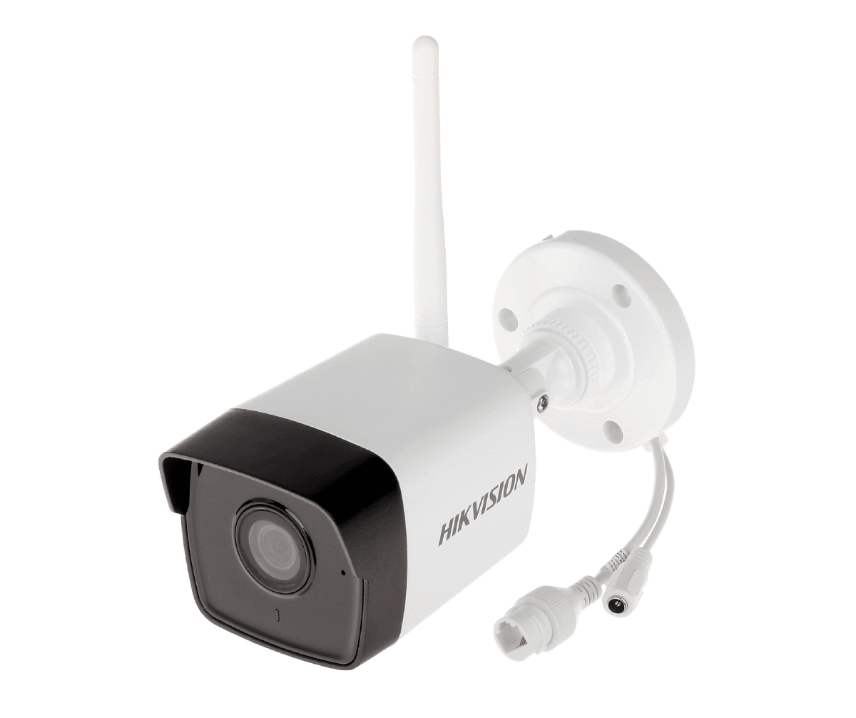 CAMARA IP WIFI BALA 2MP MICROFONO P2P 2.8MM IP66 SD CARD H.265 HIKVISION(Con transformador)1