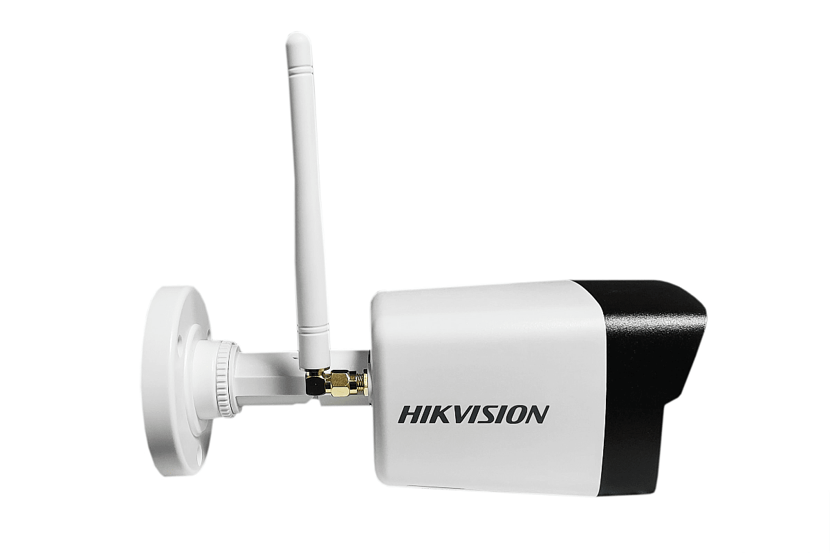 CAMARA IP WIFI BALA 2MP MICROFONO P2P 2.8MM IP66 SD CARD H.265 HIKVISION(Con transformador)2