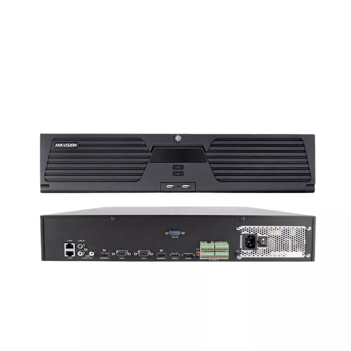 NVR 64 Canales 4K DS-9664NI-M8 Hikvision1
