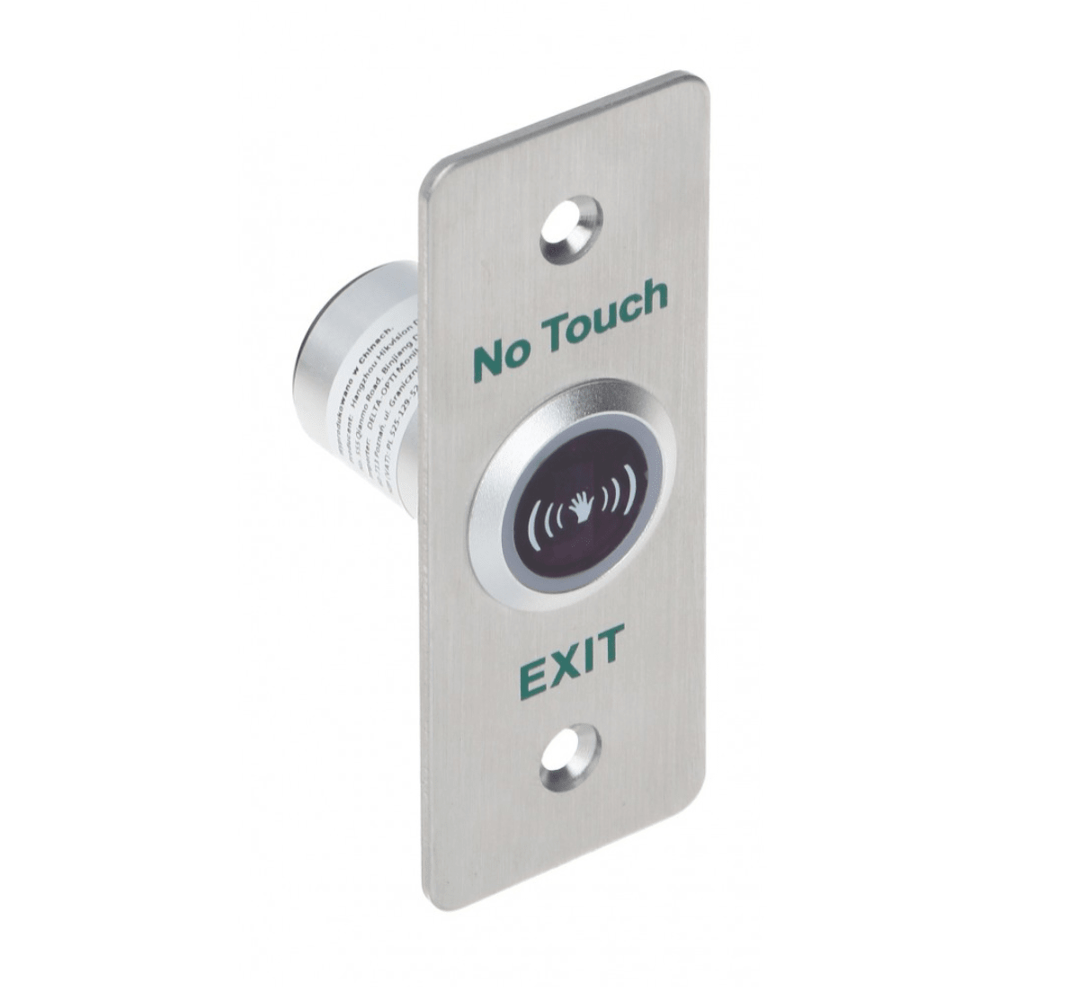 Boton de Salida sin contacto acero DS-K7P04 Hikvision1