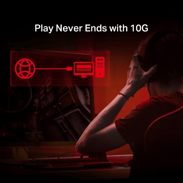 Tp-Link Adaptador TX401 de red PCIe de 10 Gigabits4