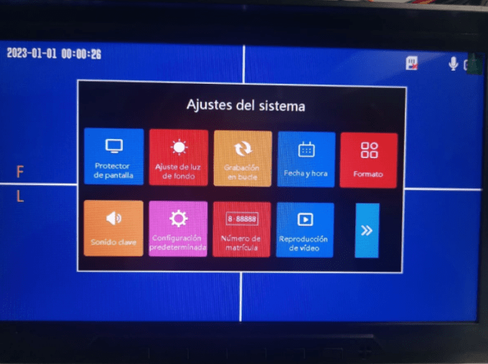 Kit Dvr 9v~36v Con Pantalla 7 PULGADAS Con 2 Camaras FHD IR Camion O Bus 1X15M 1X5M,Max 128gb3