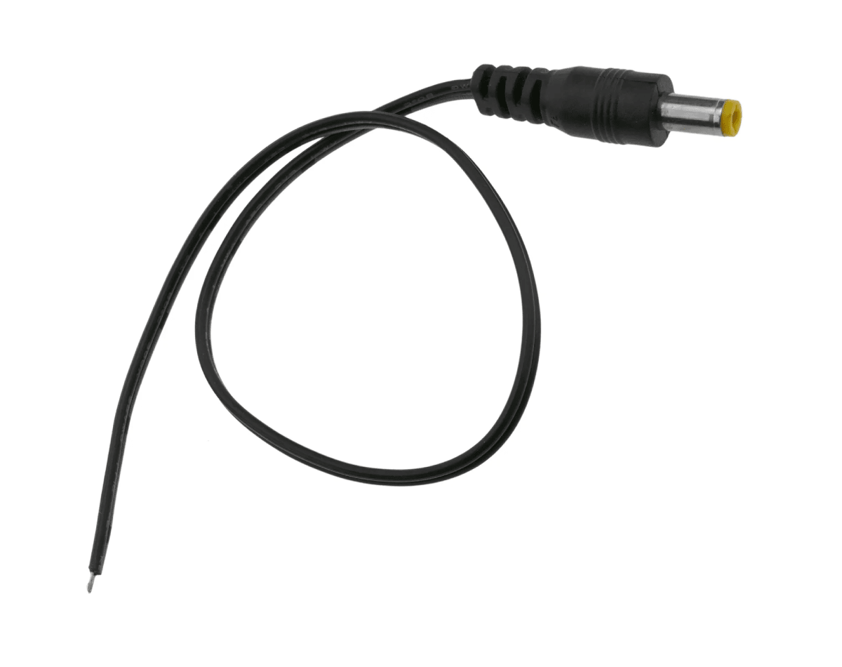 CABLE DC MACHO-Linea Blanca: Positivo +1