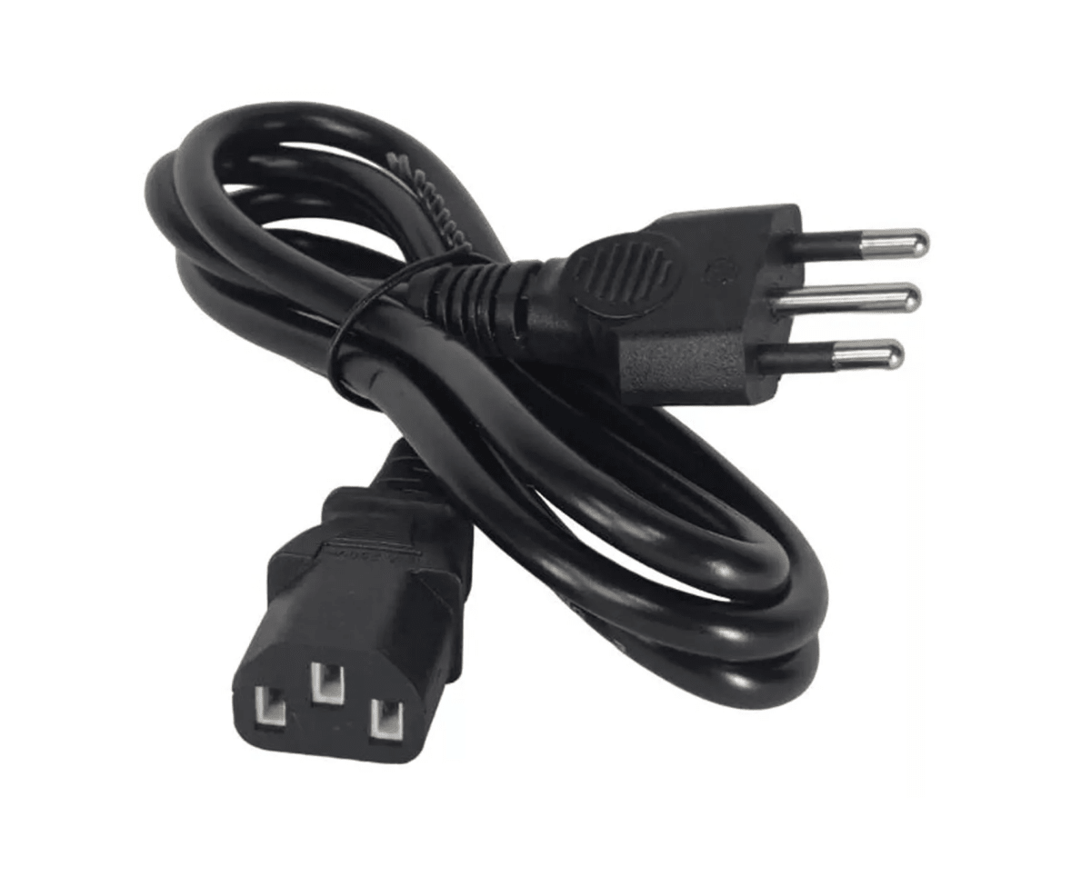 CABLE PODER 220V 1mt*(Tipo Italia C13|Tipo Suelto|Tipo ?|Tipo trebol)1