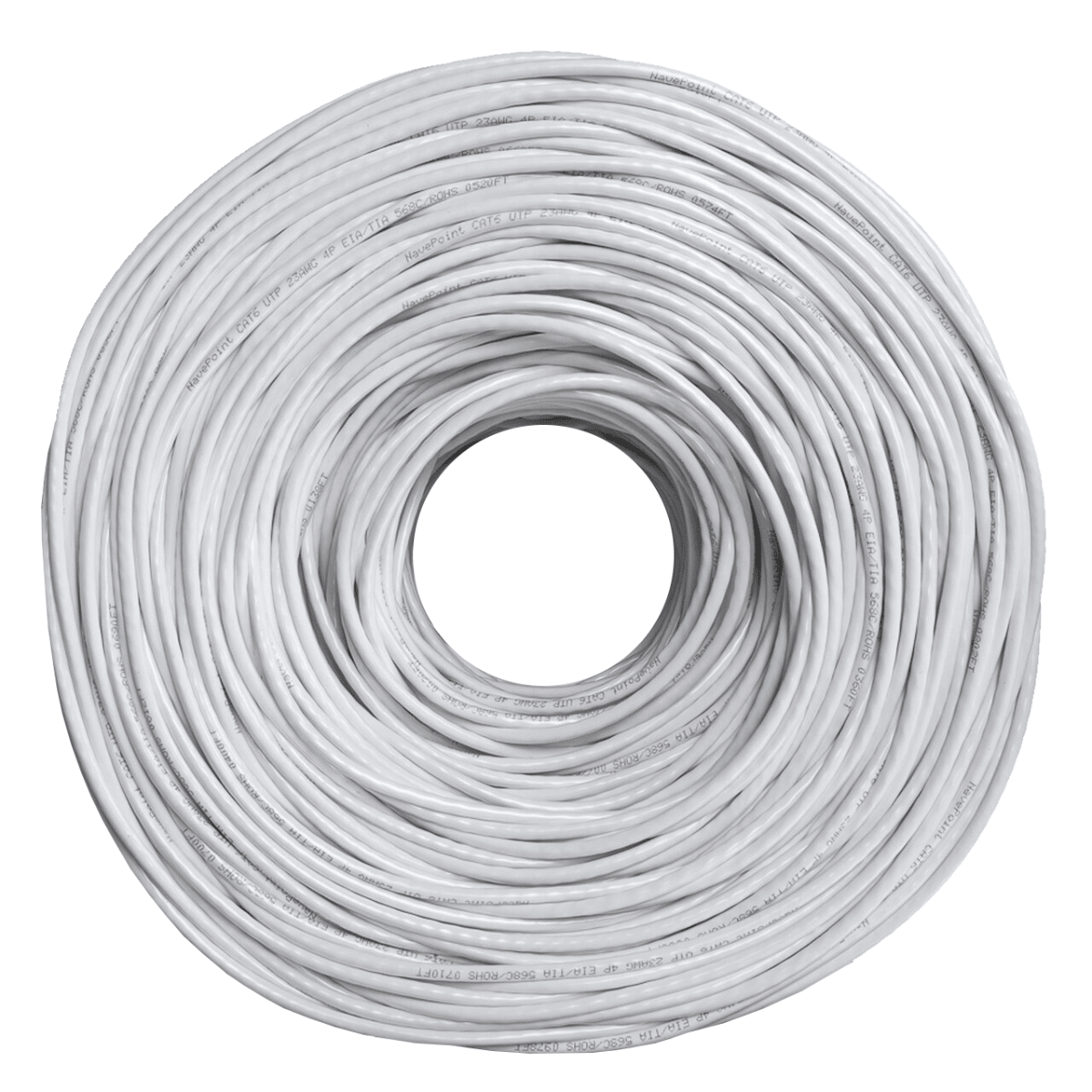 Cable UTP Cat5e 100% Cobre Unifilar 305m Hikvision DS-1LN5E-E-E1