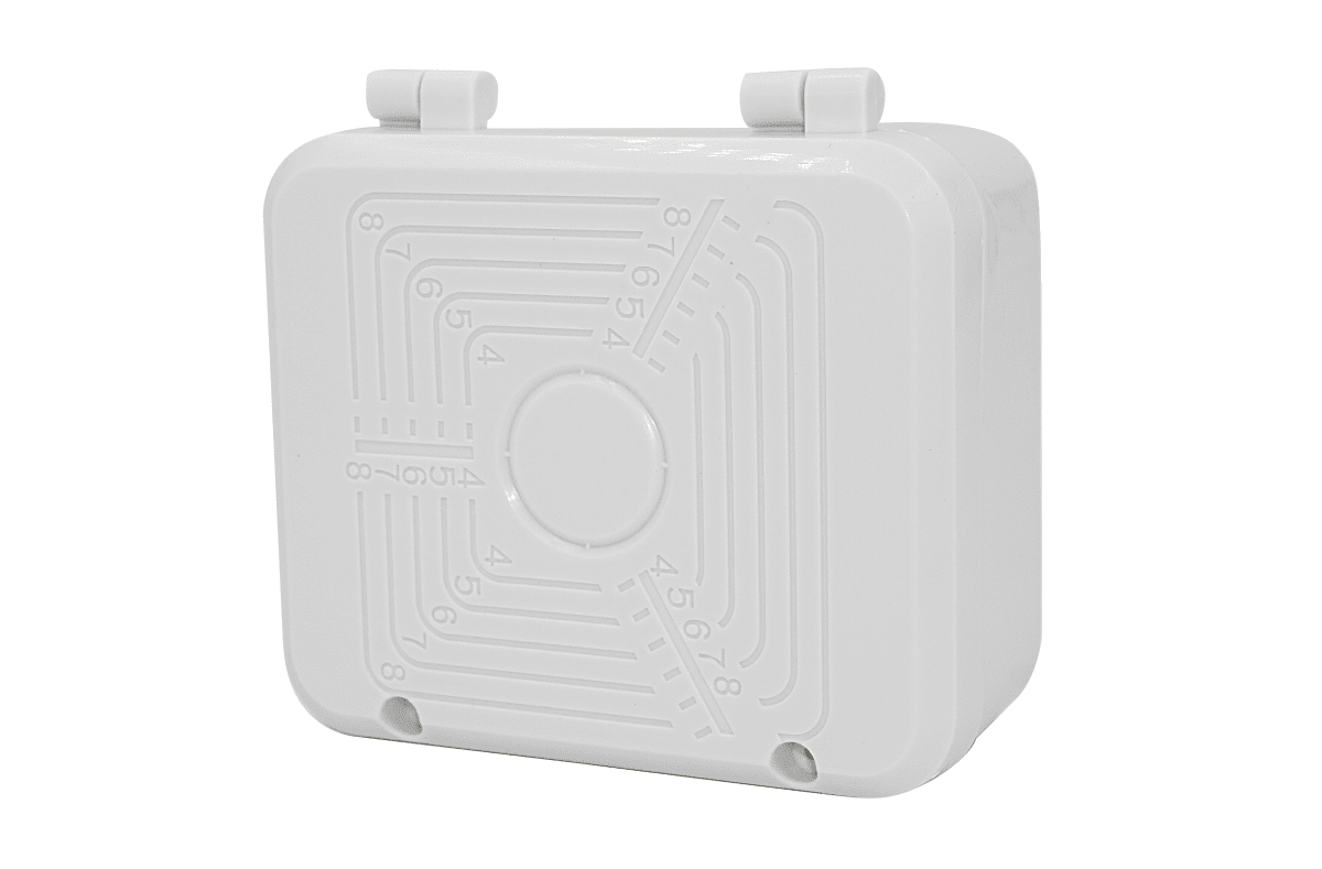 Caja Estanca Ip55 Pvc Cono 110x100x50 para sistema vigillancia1