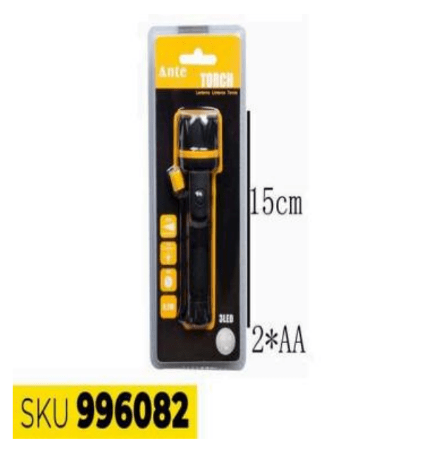 LINTERNALUZ LED 3 NIVELES 0.2WMY- 85020L 15CM AMARILLA1