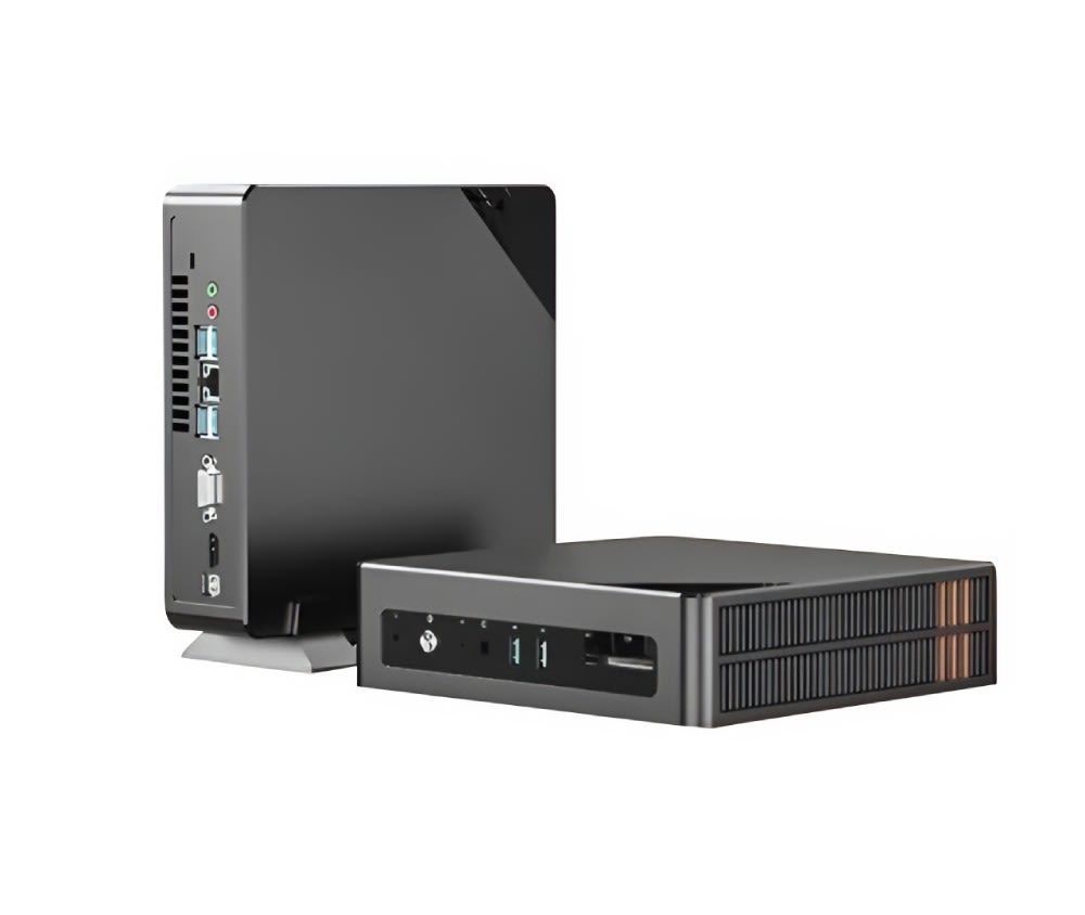 Mini PC CPU i5 2520M Ram 8G+256G 12v WIFI 1xVGA 1XHDMI 1xLAN 4xUSB2.0 2XUSB3.0 1XUSB C 1XSD PLASTICO1