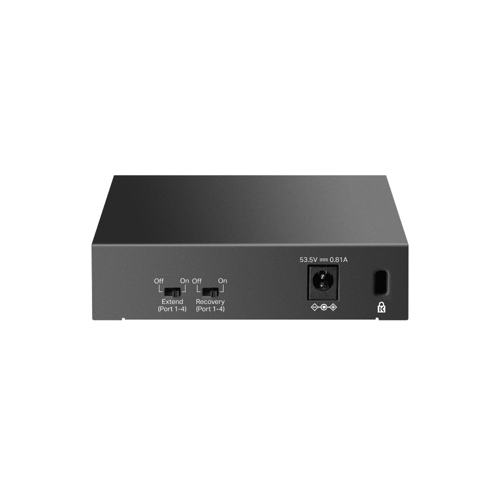 TP-Link Switch POE LS105LP. 5-Port 10/100Mbps con 4 PoE2