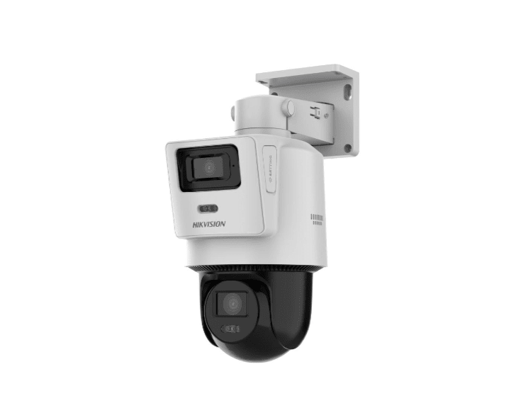 Hikvision Camara PT TandemVU 4MP Dual Light 30M Audio Bidireccional DS-2SE2C400MWG-E/14 2.8/8mm2