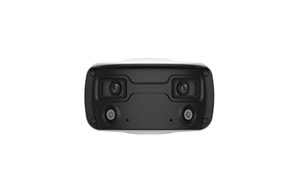 UNV Cámara IP POE Bala IPC2K24SE-ADF40KMC-WL-I0 gran angular 160° ColorHunter 4MP bidireccional1
